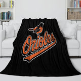 Laden Sie das Bild in den Galerie-Viewer, Baltimore Orioles Blanket Flannel Throw Room Decoration