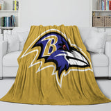 Laden Sie das Bild in den Galerie-Viewer, Baltimore Ravens Blanket Flannel Fleece Throw Room Decoration