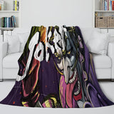 Laden Sie das Bild in den Galerie-Viewer, Batman Ninja Pattern Blanket Flannel Throw Room Decoration