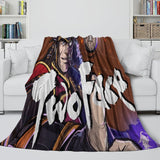 Laden Sie das Bild in den Galerie-Viewer, Batman Ninja Pattern Blanket Flannel Throw Room Decoration