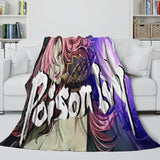 Laden Sie das Bild in den Galerie-Viewer, Batman Ninja Pattern Blanket Flannel Throw Room Decoration
