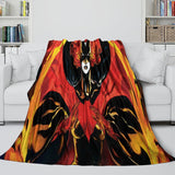 Laden Sie das Bild in den Galerie-Viewer, Batwoman Blanket Flannel Throw Kids Room Decoration