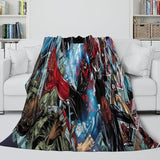 Laden Sie das Bild in den Galerie-Viewer, Batwoman Blanket Flannel Throw Kids Room Decoration