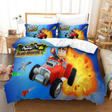 Laden Sie das Bild in den Galerie-Viewer, Beach Buggy Racing Bedding Set Duvet Cover Without Filler