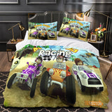 Laden Sie das Bild in den Galerie-Viewer, Beach Buggy Racing Bedding Set Duvet Cover Without Filler