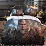 Laden Sie das Bild in den Galerie-Viewer, Black Myth Wukong Bedding Set Pattern Quilt Cover Without Filler