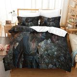 Laden Sie das Bild in den Galerie-Viewer, Black Myth Wukong Bedding Set Pattern Quilt Cover Without Filler