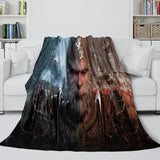 Laden Sie das Bild in den Galerie-Viewer, Black Myth Wukong Blanket Flannel Fleece Throw Room Decoration