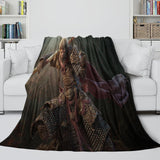 Laden Sie das Bild in den Galerie-Viewer, Black Myth Wukong Blanket Flannel Fleece Throw Room Decoration