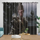 Laden Sie das Bild in den Galerie-Viewer, Black Myth Wukong Curtains Blackout Window Drapes Room Decoration