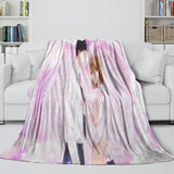 Laden Sie das Bild in den Galerie-Viewer, Blue Box Blanket Flannel Fleece Throw Room Decoration