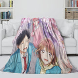 Laden Sie das Bild in den Galerie-Viewer, Blue Box Blanket Flannel Fleece Throw Room Decoration