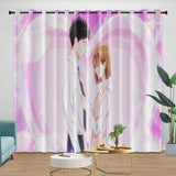 Laden Sie das Bild in den Galerie-Viewer, Blue Box Curtains Blackout Window Drapes Room Decoration