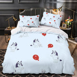 Laden Sie das Bild in den Galerie-Viewer, Bluey Duvet Cover Kids Bedding Set Without Filler Room Decoration