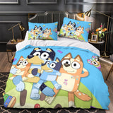 Laden Sie das Bild in den Galerie-Viewer, Bluey Duvet Cover Pattern Bedding Set Without Filler