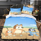 Laden Sie das Bild in den Galerie-Viewer, Bluey Duvet Cover Pattern Bedding Set Without Filler
