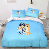 Laden Sie das Bild in den Galerie-Viewer, Bluey Bedding Set Kids Quilt Cover Without Filler