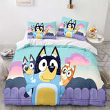 Laden Sie das Bild in den Galerie-Viewer, Bluey Bedding Set Kids Quilt Cover Without Filler