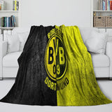 Laden Sie das Bild in den Galerie-Viewer, Borussia Dortmund Blanket Flannel Fleece Room Decoration