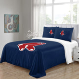 Laden Sie das Bild in den Galerie-Viewer, Boston Red Sox Bedding Set Quilt Cover Without Filler