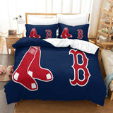Laden Sie das Bild in den Galerie-Viewer, Boston Red Sox Bedding Set Quilt Cover Without Filler