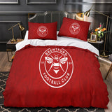 Laden Sie das Bild in den Galerie-Viewer, Brentford FC Bedding Set Duvet Cover Without Filler