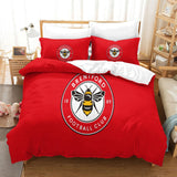 Laden Sie das Bild in den Galerie-Viewer, Brentford FC Bedding Set Duvet Cover Without Filler