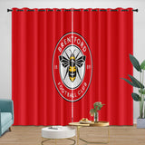 Laden Sie das Bild in den Galerie-Viewer, Brentford FC Curtains Blackout Window Drapes Room Decoration