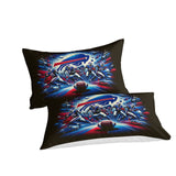 Laden Sie das Bild in den Galerie-Viewer, Buffalo Bills Bedding Set Duvet Cover Without Filler