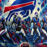 Laden Sie das Bild in den Galerie-Viewer, Buffalo Bills Bedding Set Duvet Cover Without Filler