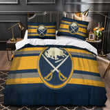 Laden Sie das Bild in den Galerie-Viewer, Buffalo Sabres Bedding Set Quilt Duvet Cover Without Filler
