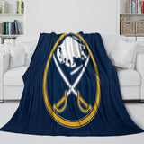 Laden Sie das Bild in den Galerie-Viewer, Buffalo Sabres Blanket Flannel Throw Kids Room Decoration