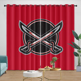 Laden Sie das Bild in den Galerie-Viewer, Buffalo Sabres Curtains Blackout Window Drapes Room Decoration