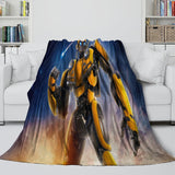 Laden Sie das Bild in den Galerie-Viewer, Bumblebee Blanket Flannel Throw Kids Room Decoration