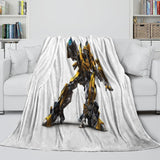 Laden Sie das Bild in den Galerie-Viewer, Bumblebee Blanket Flannel Throw Kids Room Decoration