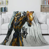 Laden Sie das Bild in den Galerie-Viewer, Bumblebee Blanket Flannel Throw Kids Room Decoration