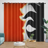 Laden Sie das Bild in den Galerie-Viewer, Calgary Flames Curtains Blackout Window Drapes Room Decoration