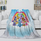 Laden Sie das Bild in den Galerie-Viewer, Care Bears Blanket Flannel Fleece Throw Room Decoration