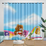 Laden Sie das Bild in den Galerie-Viewer, Care Bears Curtains Blackout Window Drapes Room Decoration