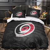 Laden Sie das Bild in den Galerie-Viewer, Carolina Hurricanes Bedding Set Quilt Duvet Cover Without Filler