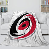 Laden Sie das Bild in den Galerie-Viewer, Carolina Hurricanes Blanket Flannel Throw Kids Room Decoration