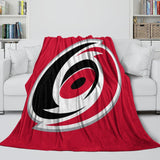 Laden Sie das Bild in den Galerie-Viewer, Carolina Hurricanes Blanket Flannel Throw Kids Room Decoration