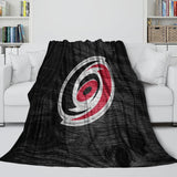 Laden Sie das Bild in den Galerie-Viewer, Carolina Hurricanes Blanket Flannel Throw Kids Room Decoration