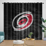 Laden Sie das Bild in den Galerie-Viewer, Carolina Hurricanes Curtains Blackout Window Drapes Room Decoration