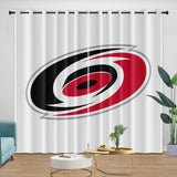 Laden Sie das Bild in den Galerie-Viewer, Carolina Hurricanes Curtains Blackout Window Drapes Room Decoration