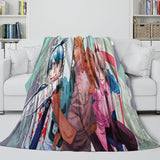 Laden Sie das Bild in den Galerie-Viewer, Chainsaw Man Blanket Flannel Fleece Throw Room Decoration