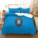 Laden Sie das Bild in den Galerie-Viewer, Charlotte FC Bedding Set Duvet Cover Without Filler