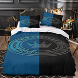 Laden Sie das Bild in den Galerie-Viewer, Charlotte FC Bedding Set Duvet Cover Without Filler