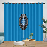 Laden Sie das Bild in den Galerie-Viewer, Charlotte FC Curtains Blackout Window Drapes Room Decoration