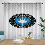 Laden Sie das Bild in den Galerie-Viewer, Charlotte FC Curtains Blackout Window Drapes Room Decoration